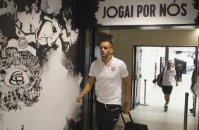 Nos vestirios antes do jogo realizado esta noite na Arena Corinthians entre Corinthians x So Paulo, jogo vlido pelo primeiro turno da fase classificatoria da Copa Libertadores da Amrica 2015