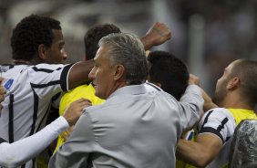 Durante o jogo realizado esta noite na Arena Corinthians entre Corinthians x So Paulo, jogo vlido pelo primeiro turno da fase classificatoria da Copa Libertadores da Amrica 2015