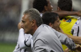 Durante o jogo realizado esta noite na Arena Corinthians entre Corinthians x So Paulo, jogo vlido pelo primeiro turno da fase classificatoria da Copa Libertadores da Amrica 2015