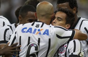 Durante o jogo realizado esta noite na Arena Corinthians entre Corinthians x So Paulo, jogo vlido pelo primeiro turno da fase classificatoria da Copa Libertadores da Amrica 2015