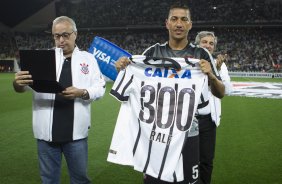 Durante o jogo realizado esta noite na Arena Corinthians entre Corinthians x So Paulo, jogo vlido pelo primeiro turno da fase classificatoria da Copa Libertadores da Amrica 2015