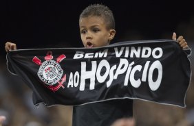 Durante o jogo realizado esta noite na Arena Corinthians entre Corinthians x So Paulo, jogo vlido pelo primeiro turno da fase classificatoria da Copa Libertadores da Amrica 2015