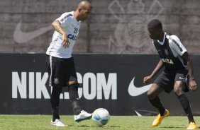 Durante o treino desta manh no CT Joaquim Grava, zona leste da cidade. O prximo jogo ser quarta-feira, dia 25/02 contra o Linense, no estdio Gilbertao., jogo adiado da 2 rodada do Campeonato Paulista de 2015