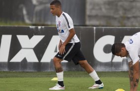 Durante o treino desta tarde no CT Joaquim Grava, zona leste da cidade. O prximo jogo ser amanh, quarta-feira, dia 25/02 contra o Linense, no estdio Gilbertao., jogo adiado da 2 rodada do Campeonato Paulista de 2015