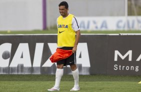 Durante o treino desta tarde no CT Joaquim Grava, zona leste da cidade. O prximo jogo ser amanh, quarta-feira, dia 25/02 contra o Linense, no estdio Gilbertao., jogo adiado da 2 rodada do Campeonato Paulista de 2015