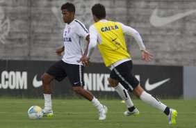 Durante o treino desta tarde no CT Joaquim Grava, zona leste da cidade. O prximo jogo ser amanh, quarta-feira, dia 25/02 contra o Linense, no estdio Gilbertao., jogo adiado da 2 rodada do Campeonato Paulista de 2015