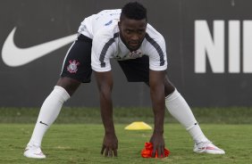 Durante o treino desta tarde no CT Joaquim Grava, zona leste da cidade. O prximo jogo ser amanh, quarta-feira, dia 25/02 contra o Linense, no estdio Gilbertao., jogo adiado da 2 rodada do Campeonato Paulista de 2015