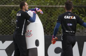 Durante o treino desta tarde no CT Joaquim Grava, zona leste da cidade. O prximo jogo ser amanh, quarta-feira, dia 25/02 contra o Linense, no estdio Gilbertao., jogo adiado da 2 rodada do Campeonato Paulista de 2015