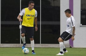 Durante o treino desta tarde no CT Joaquim Grava, zona leste da cidade. O prximo jogo ser amanh, quarta-feira, dia 25/02 contra o Linense, no estdio Gilbertao., jogo adiado da 2 rodada do Campeonato Paulista de 2015