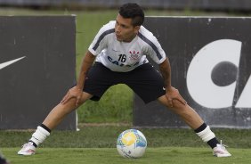 Durante o treino desta tarde no CT Joaquim Grava, zona leste da cidade. O prximo jogo ser amanh, quarta-feira, dia 25/02 contra o Linense, no estdio Gilbertao., jogo adiado da 2 rodada do Campeonato Paulista de 2015