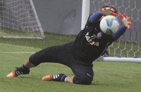 Durante o treino desta tarde no CT Joaquim Grava, zona leste da cidade. O prximo jogo ser domingo, dia 01/03 contra o Mogi Mirim na Arena Corinthians, vlido pela 7 rodada do Campeonato Paulista de 2015