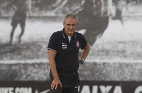 Durante o treino desta tarde no CT Joaquim Grava, zona leste da cidade. O prximo jogo ser domingo, dia 01/03 contra o Mogi Mirim na Arena Corinthians, vlido pela 7 rodada do Campeonato Paulista de 2015