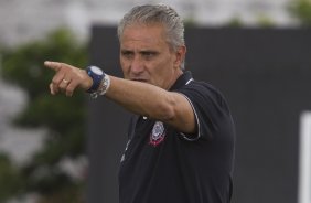 Durante o treino desta tarde no CT Joaquim Grava, zona leste da cidade. O prximo jogo ser domingo, dia 01/03 contra o Mogi Mirim na Arena Corinthians, vlido pela 7 rodada do Campeonato Paulista de 2015