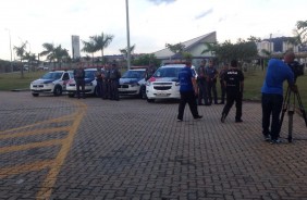 Polcia Militar reforou segurana no CT Joaquim Grava