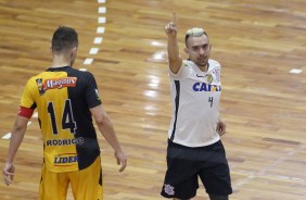 Leandro Caires abriu o placar para o Timo