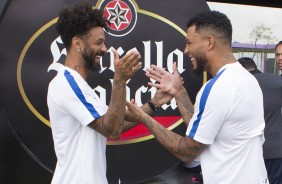 Cristian e Kazim, que jogaram juntos na Turquia, também mostraram entrosamento