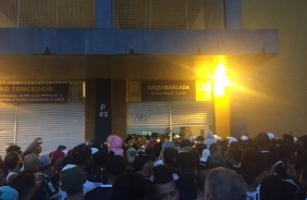 Policiais barraram entrada de torcedores na Arena Barueri