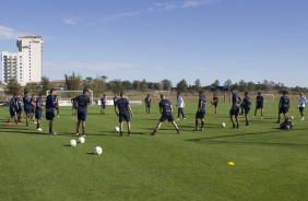 Jogadores do Corinthians em treinamento da tarde durante a Flórida Cup 2017