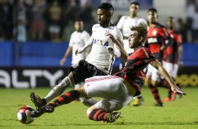 Marquinhos em jogo contra o Flamengo pelas quartas de finais da Copinha