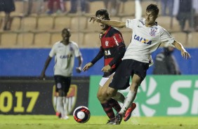 Matheus contra o Flamengo pelas quartas de finais da Copinha 2017