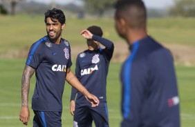 Vilson, Marquinhos Gabriel e Jô no treino da tarde durante a Florida Cup