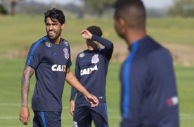 Vilson, Marquinhos Gabriel e J no treino da tarde durante a Florida Cup