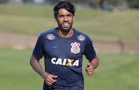 Vilson no treino da tarde do Corinthians durante a Florida Cup