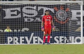 Cássio na final da Flórida Cup 2017 contra o São Paulo