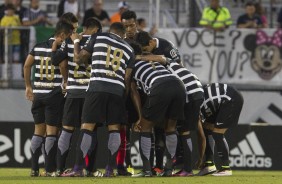 Elenco reunido para a final da Flórida Cup 2017 contra o São Paulo