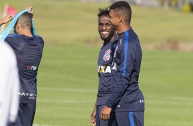 Menoza e Bruno Paulo durante o treino da tarde da Flórida Cup