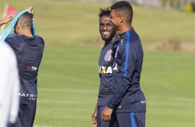 Menoza e Bruno Paulo durante o treino da tarde da Flrida Cup