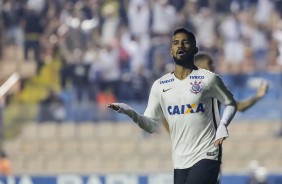 Marquinhos comemora gol pela semifinal da Copa So Paulo de futebol Jr contra a Juventus