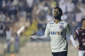 Marquinhos comemora gol pela semifinal da Copa São Paulo de futebol Jr contra a Juventus