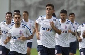 Gabriel, Giovanni Augusto, Pedro Henrique e elenco correndo no CT Joaquim Grava