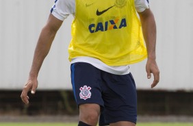 Pablo em treino no CT Joaquim Grava