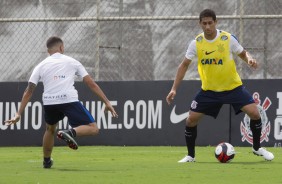 Pablo treinando no CT Joaquim Grava