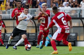 Jogadores comemoram o título da Copa São Paulo de futebol Jr