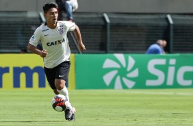 Fabricio Oya em ação pela final da Copa São Paulo de futebol Jr