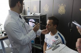 Rodriguinho faz exames no CT Joaquim Grava