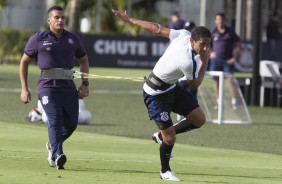 Pablo treinando arrancada