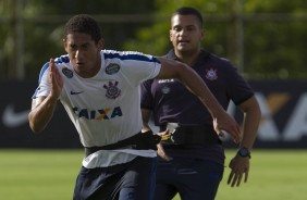 Zagueiro Pablo treinando arrancada