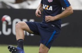 Rodriguinho no ltimo treino do Corinthians antes da estreia no Paulista