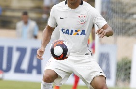 Pablo em ação contra o São Bento na estreia do campeonato paulista
