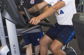Jadson faz os primeiros treinamentos no seu retorno ao Corinthians em 2017