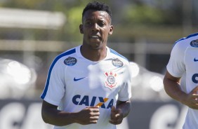 Moiss durante o jogo treino contra o Atibaia