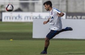 Camacho no treino da tarde no CT Joaquim Grava