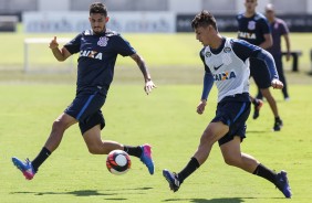 Joias da base, Marciel e Pedro Henrique treinam no CT Joaquim Grava