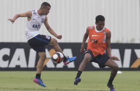 Luidy participa do treino da tarde