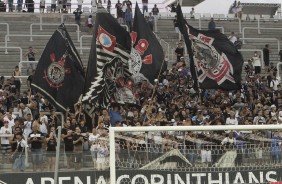 Torcida compareceu na Arena durante treino que antecedeu o Dérbi