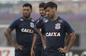 Camacho e Kazim em treinamento